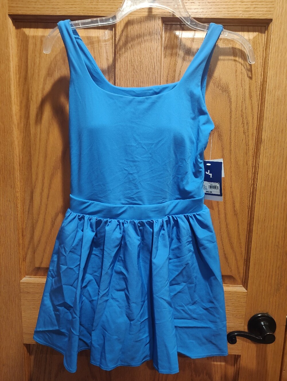 JoyLab Active Dress, Sea Ship Blue, Built-in Shorts With Pocket